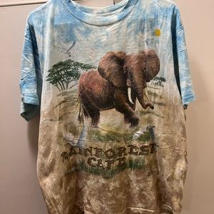 1999 Rain Forest Cafe Elephant Tee